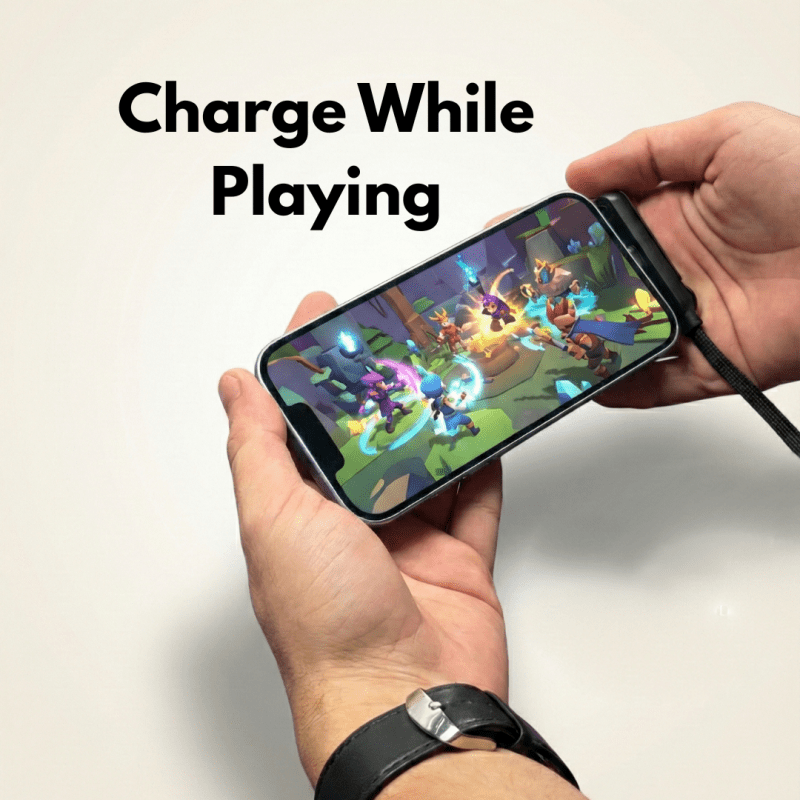 240W Super Fast Type-C Cable with 360° Aluminum Stand – Ultra Durable Charging Cord - Trendart