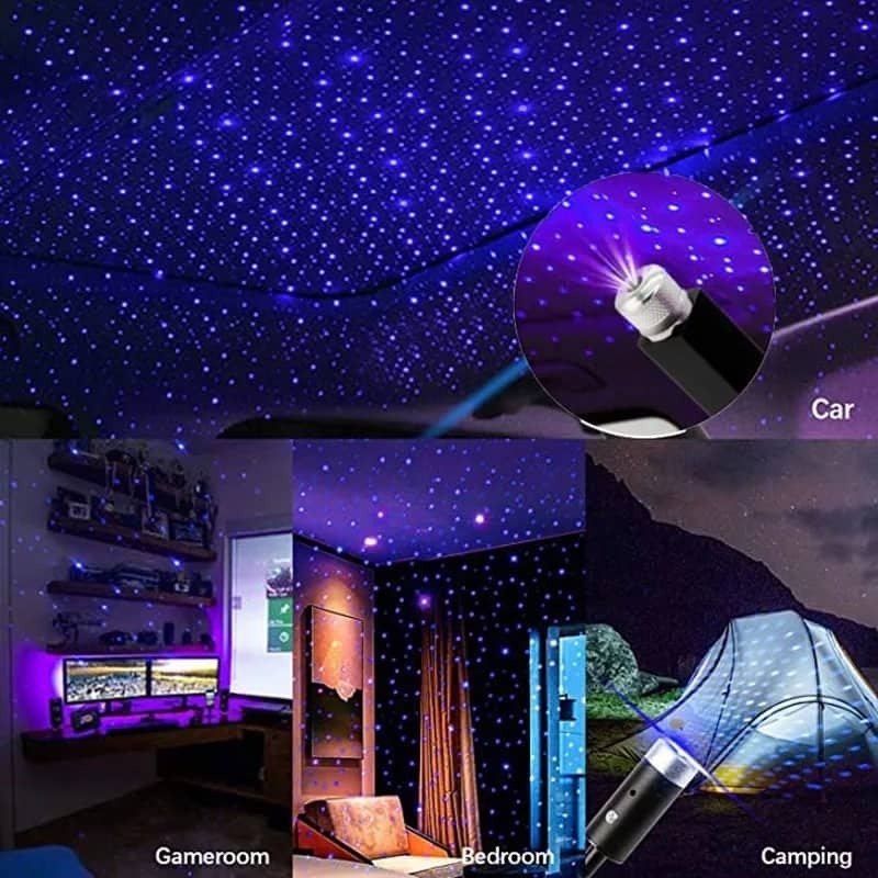 Car Roof Mini Star Night Light - Trendart