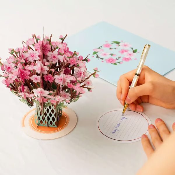 Flower Pop-Up Card– Personalized Love Message & Everlasting Bloom - Trendart
