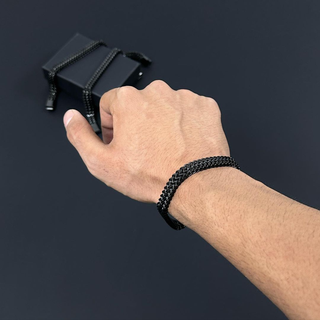 Foxtail Chain Bracelet (Unisex) Import Quality - Trendart