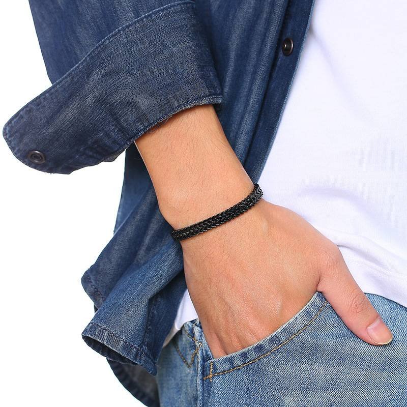 Foxtail Chain Bracelet (Unisex) Import Quality - Trendart