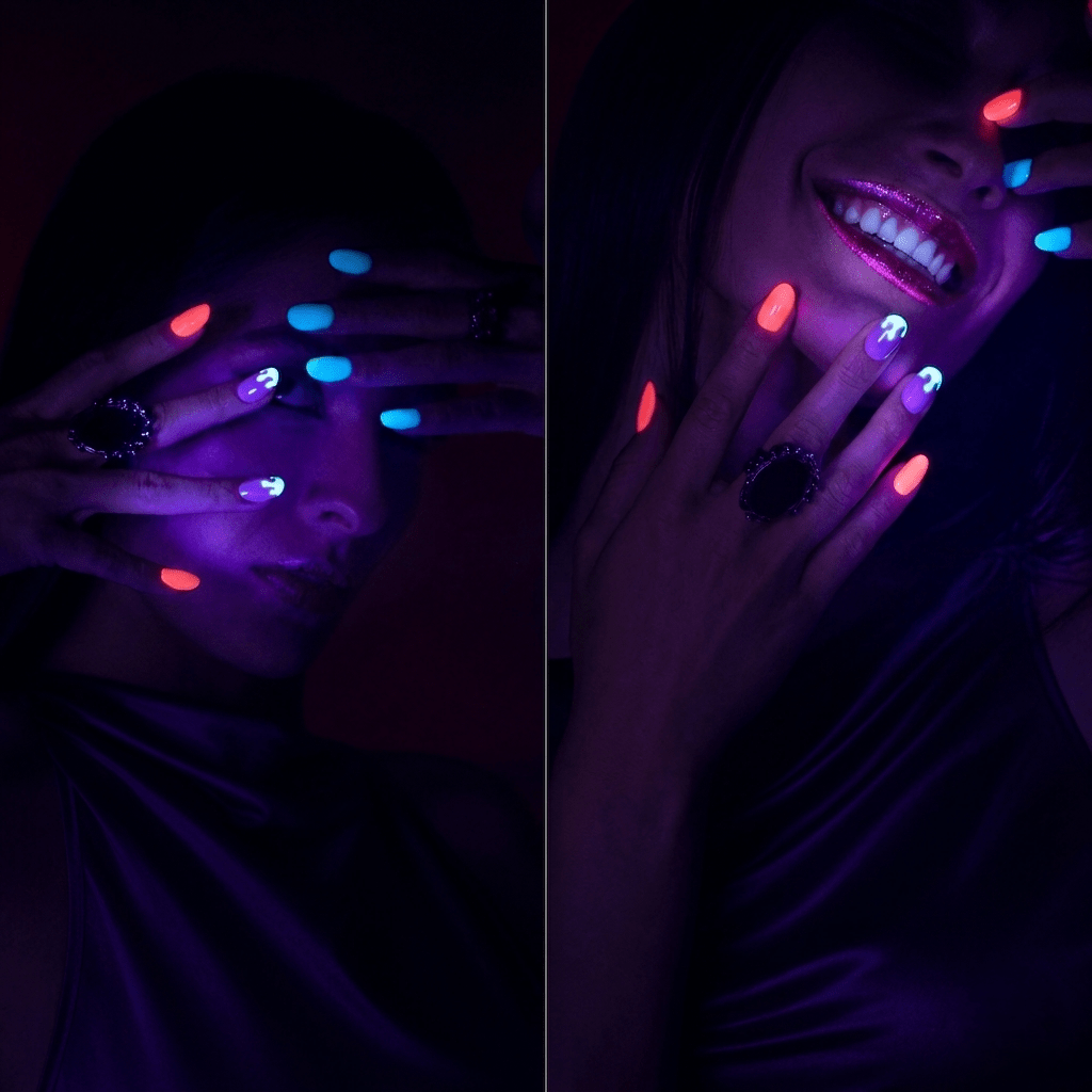 Glow In Dark UV Nail Polish(Imported)💅🌙 - Trendart
