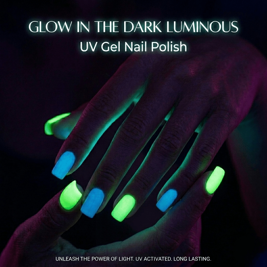 Glow In Dark UV Nail Polish(Imported)💅🌙 - Trendart