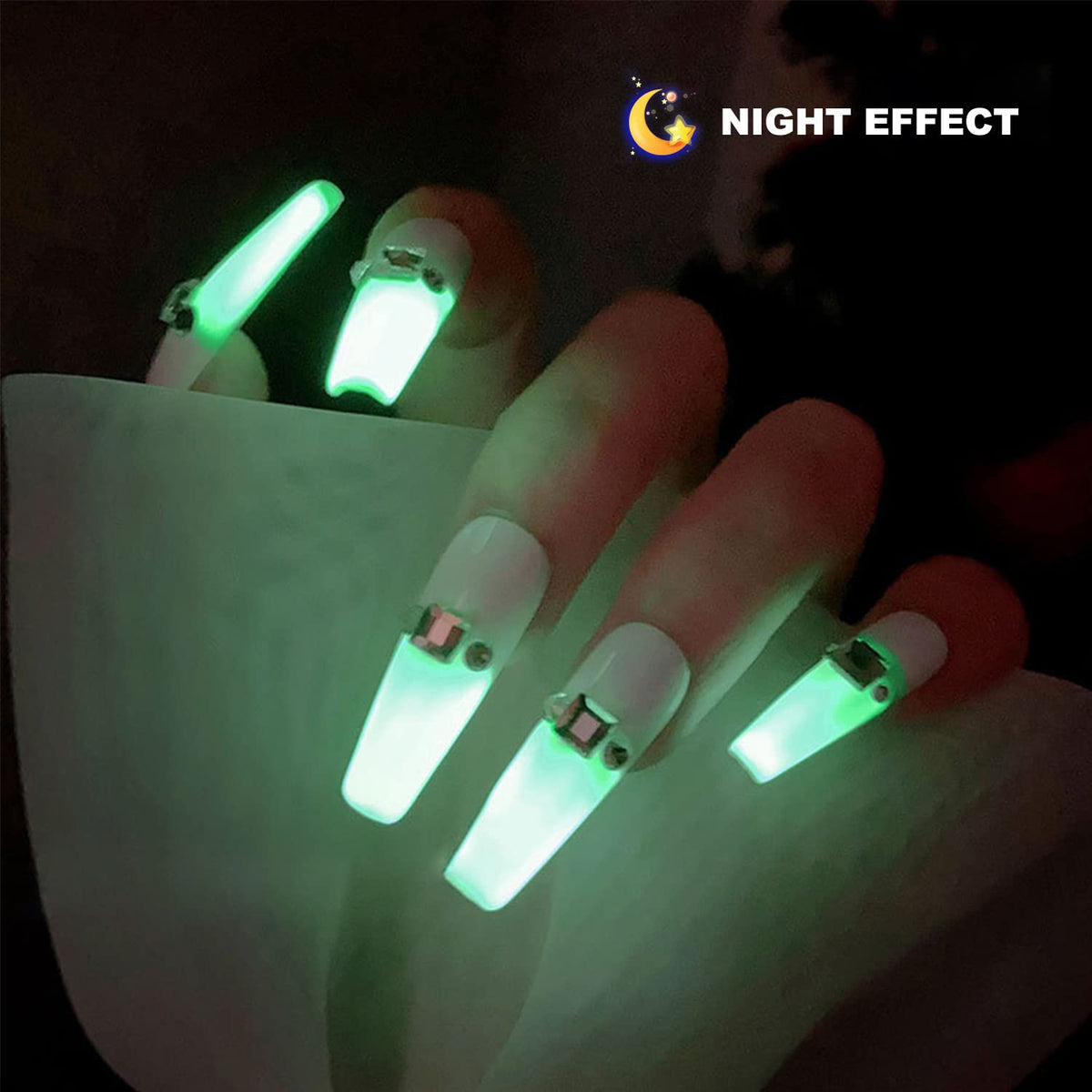 Glow In Dark UV Nail Polish(Imported)💅🌙 - Trendart