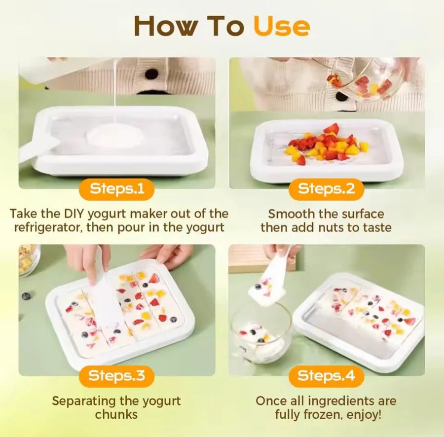 Instant Homemade Rolled Ice Cream Maker ❄ - Trendart