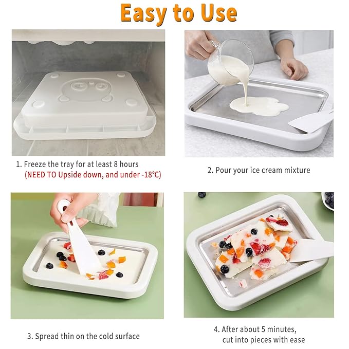 Instant Homemade Rolled Ice Cream Maker ❄ - Trendart