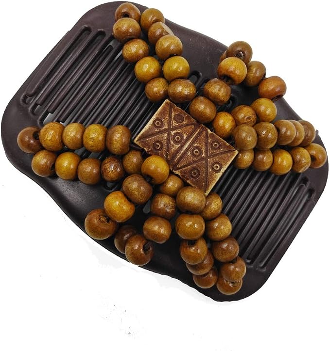 Magic Wooden Beads Hair Comb - Trendart