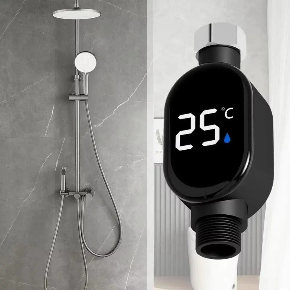 LED Bath Thermostat Faucet Visual Thermometer