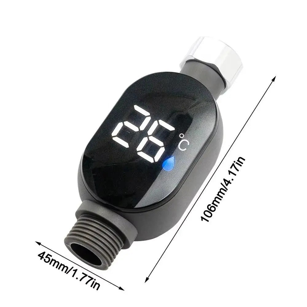 LED Bath Thermostat Faucet Visual Thermometer