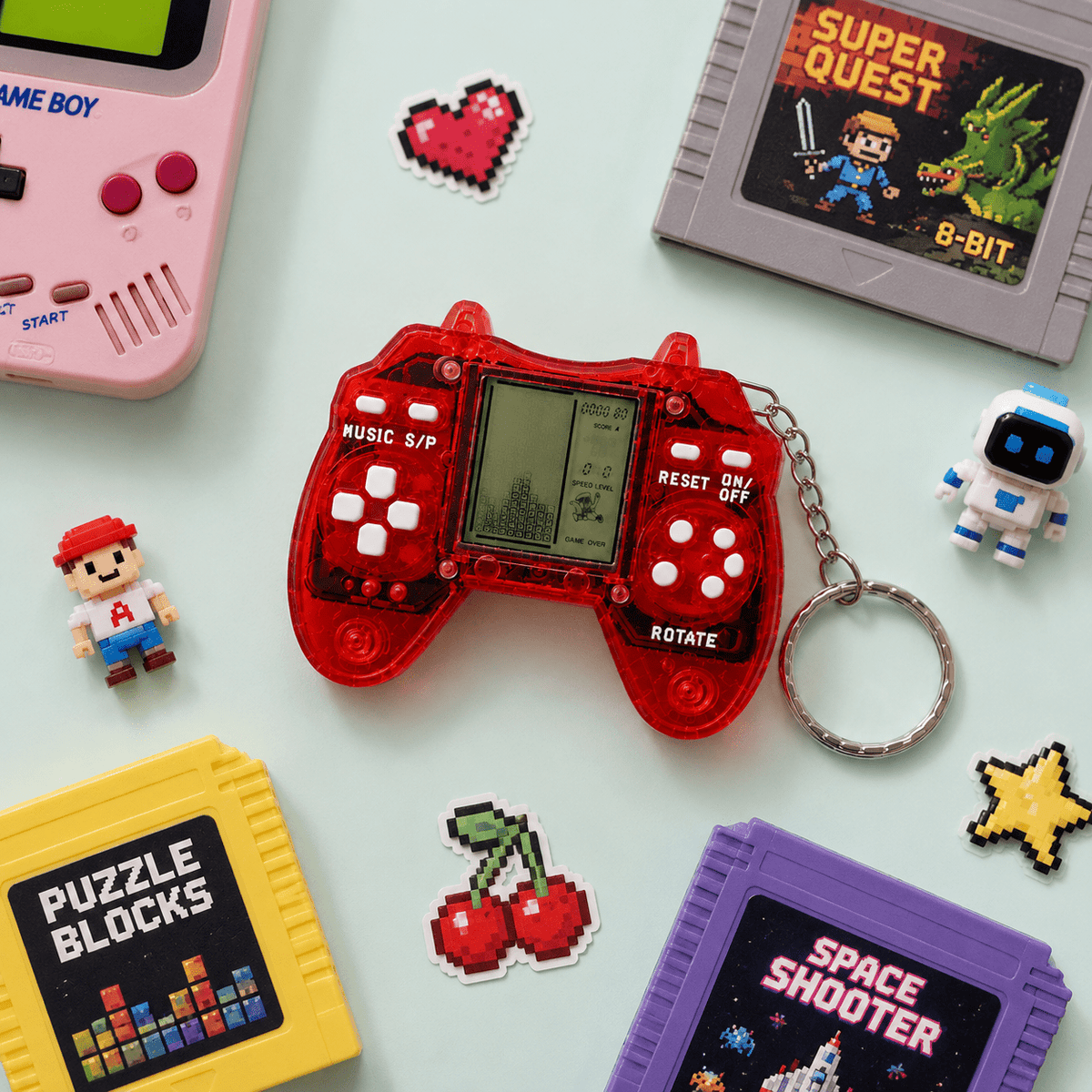 Mini-Arcade Cute Keychain - Trendart