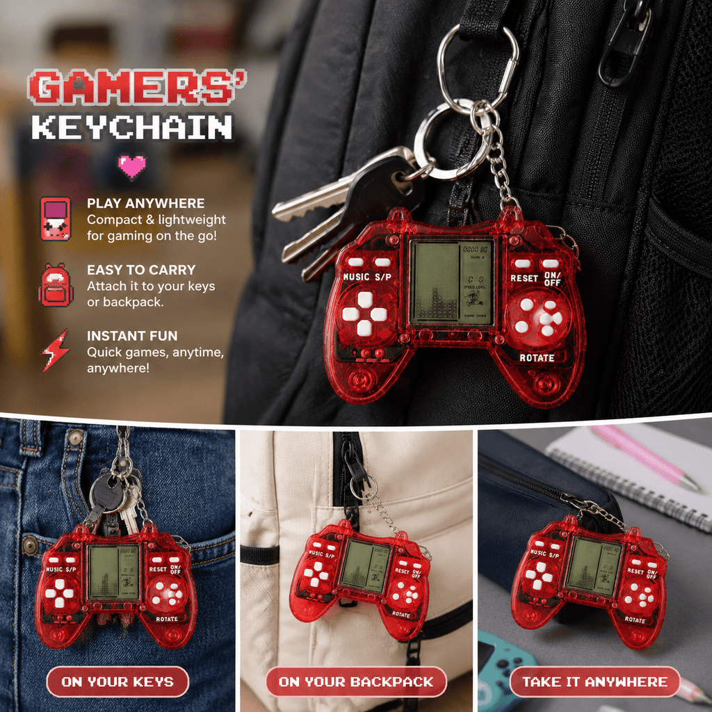 Mini-Arcade Cute Keychain - Trendart