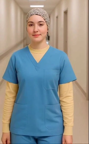 Neck Cover with Long Sleeves - Trendart