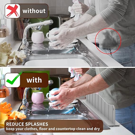 Silicon sink splash guard - Trendart