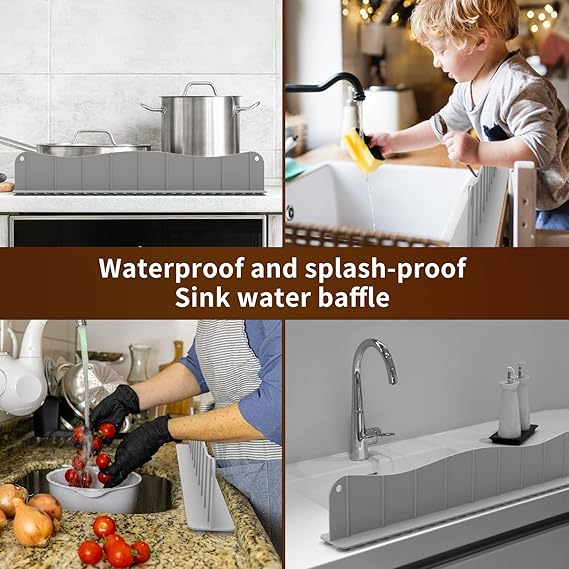 Silicon sink splash guard - Trendart