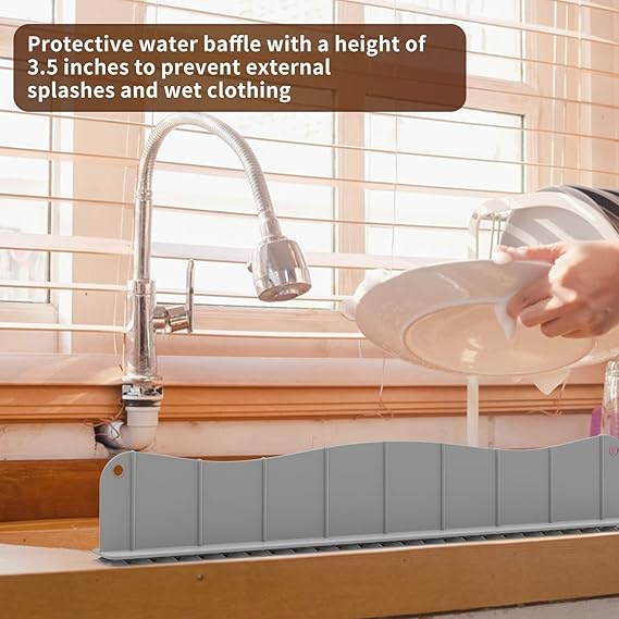 Silicon sink splash guard - Trendart