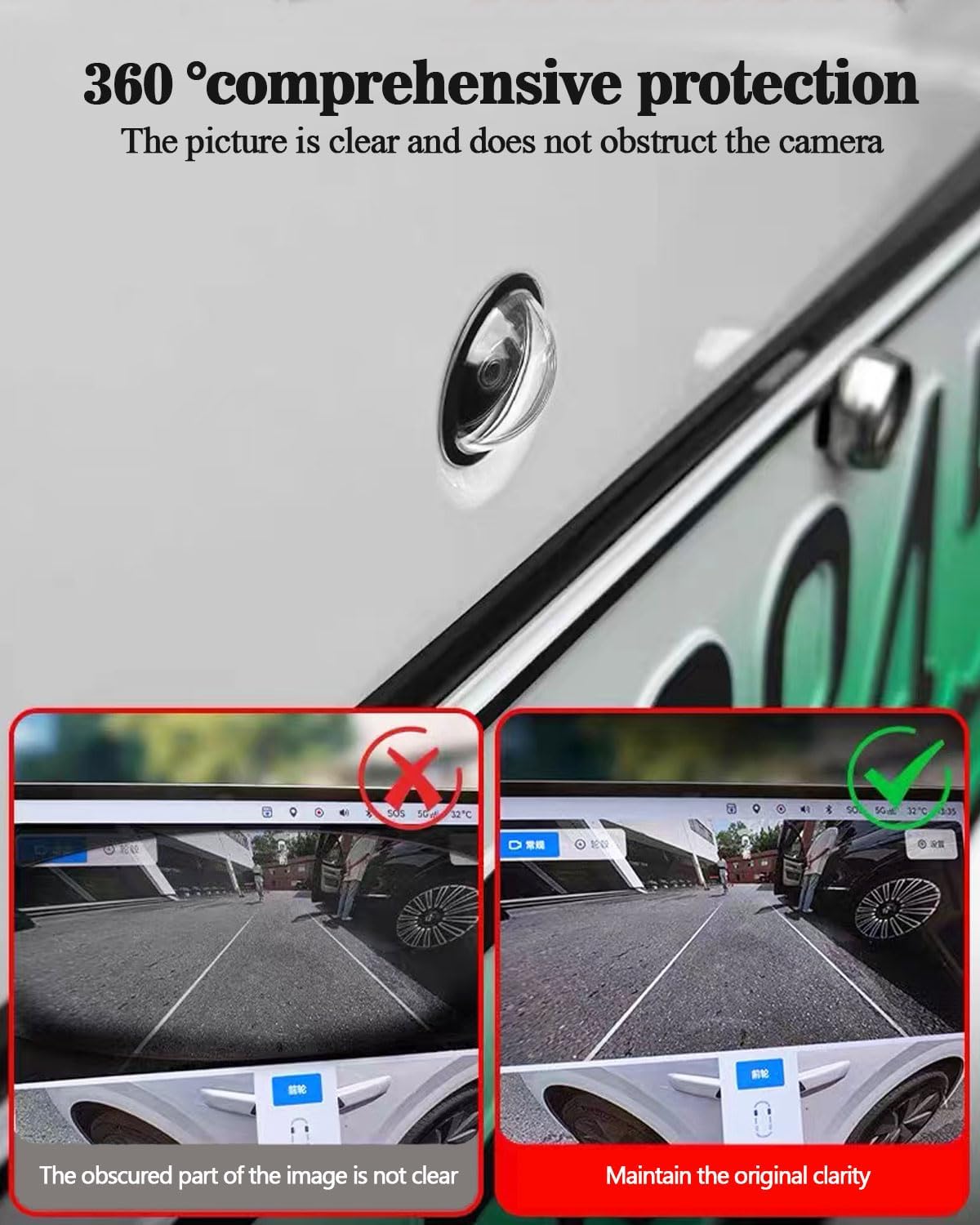 Universal Car Camera Lens Protector - Trendart