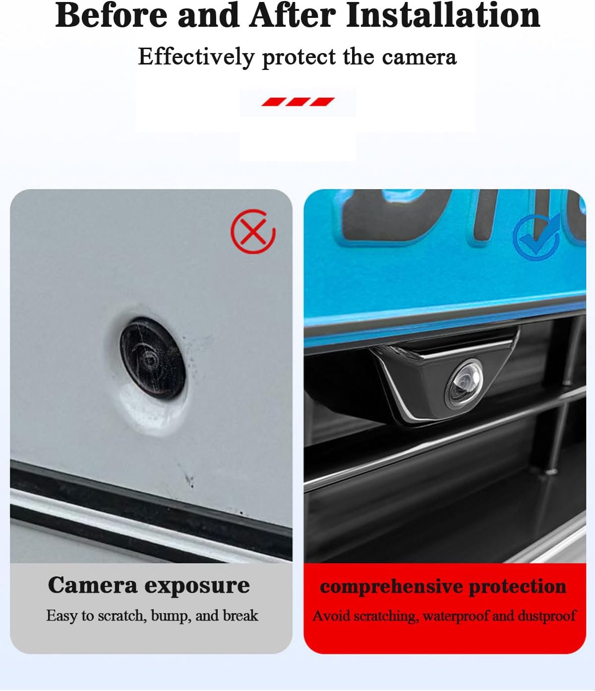 Universal Car Camera Lens Protector - Trendart