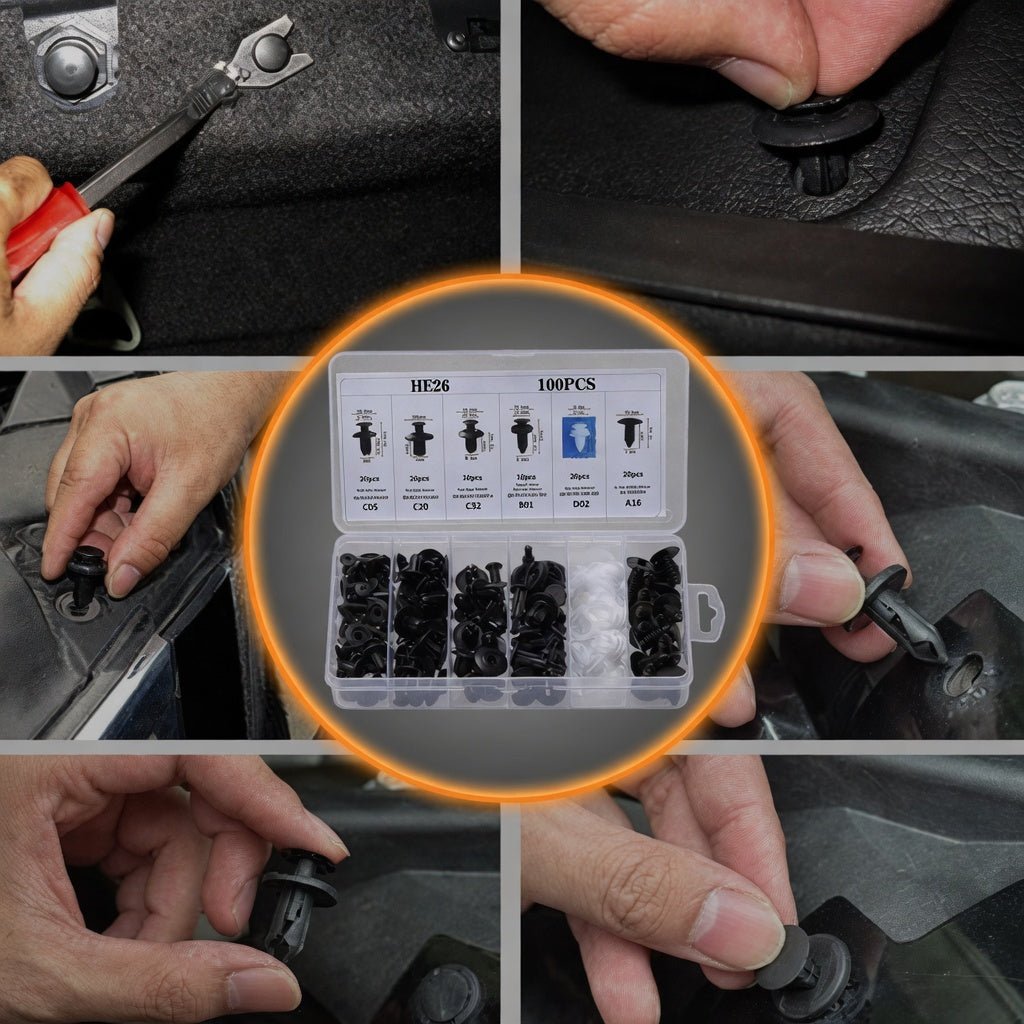 Universal Car Fastener Kit 🚗🔧 - Trendart