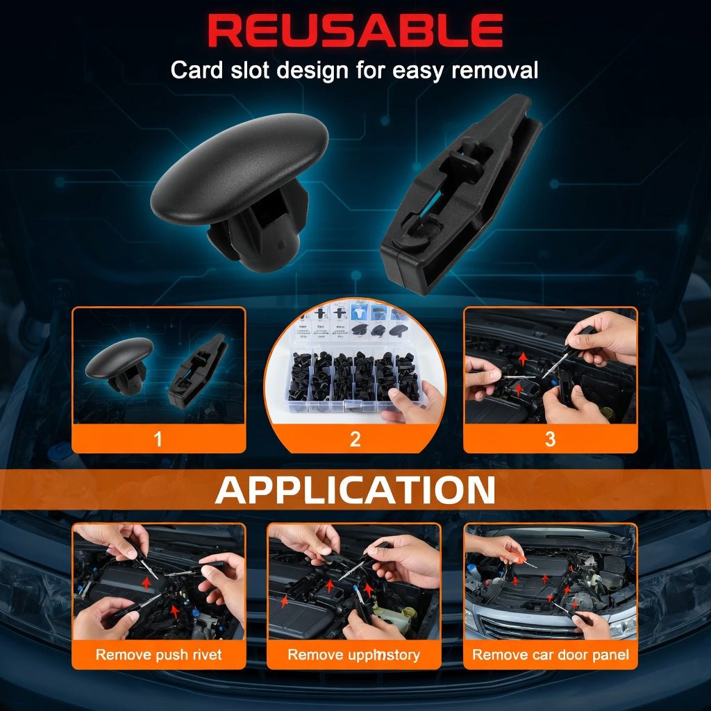 Universal Car Fastener Kit 🚗🔧 - Trendart