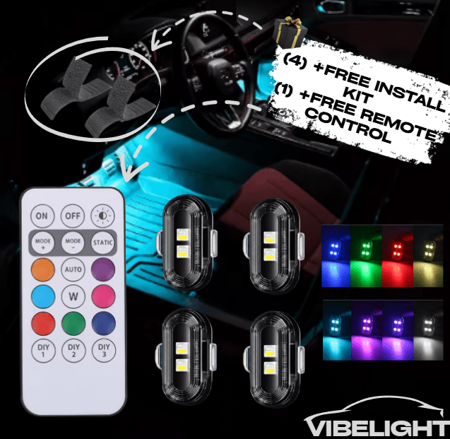 Vibelight™ RGB Car Ambient Lights - Trendart