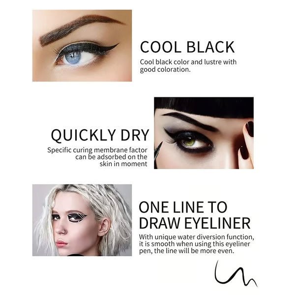 Waterproof Gel Eyeliner Set Features metallic and pearlescent finishes Long-lasting, smudge-proof formula✨ - Trendart