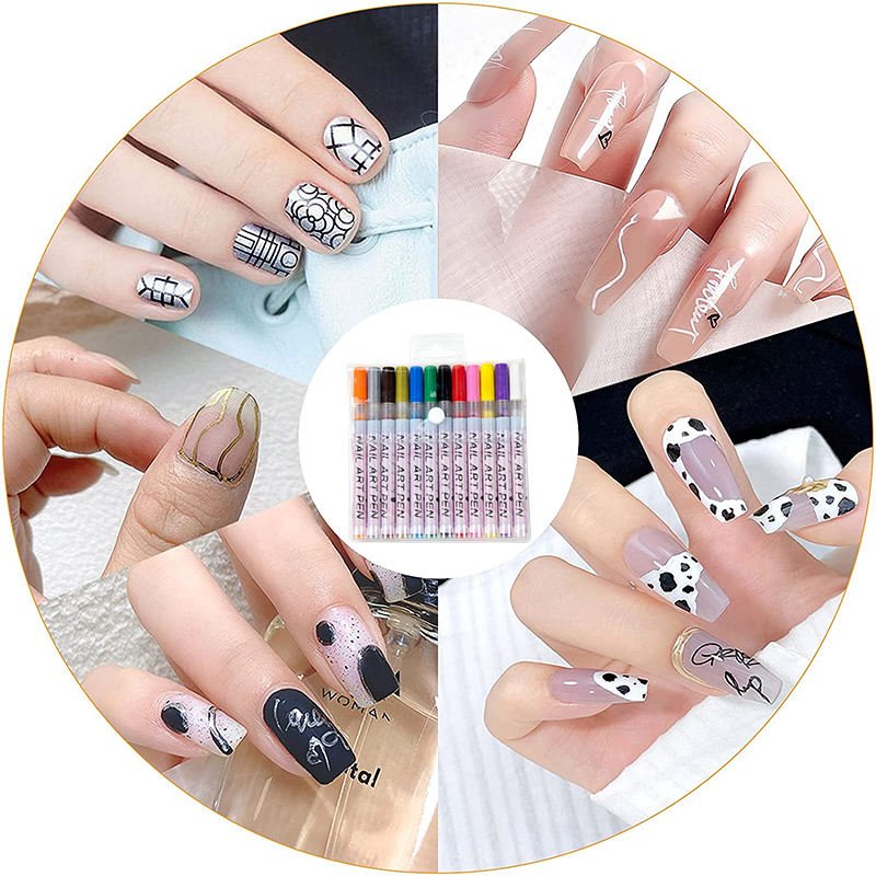 💧 Waterproof Nail Art Pen 💅🎨 - Trendart