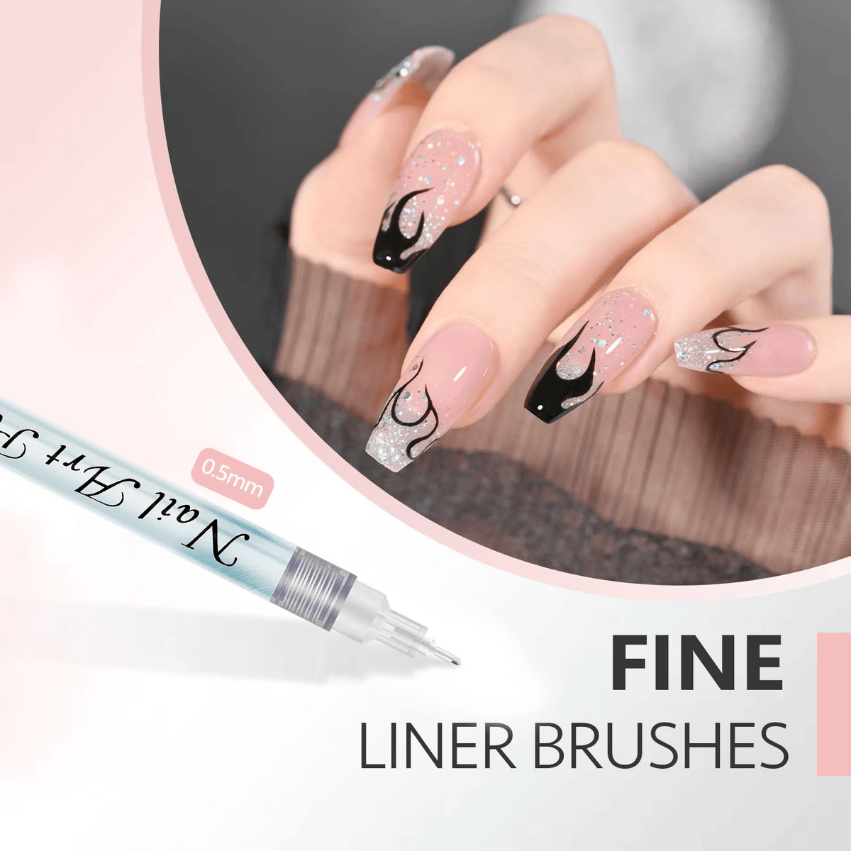 💧 Waterproof Nail Art Pen 💅🎨 - Trendart