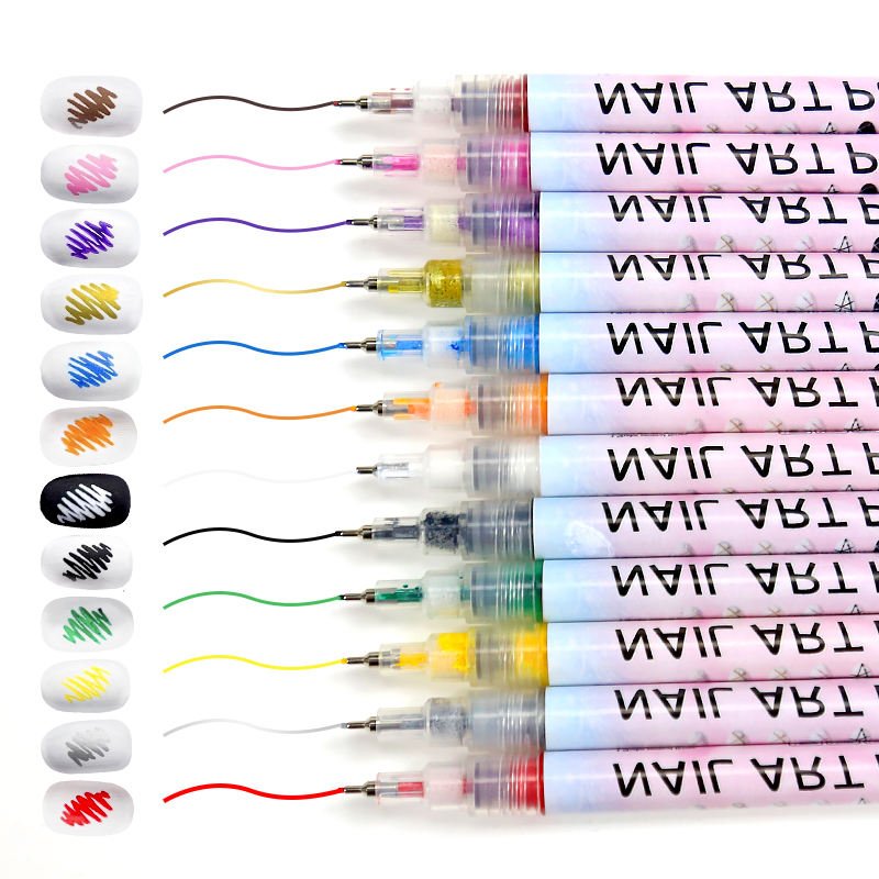 💧 Waterproof Nail Art Pen 💅🎨 - Trendart
