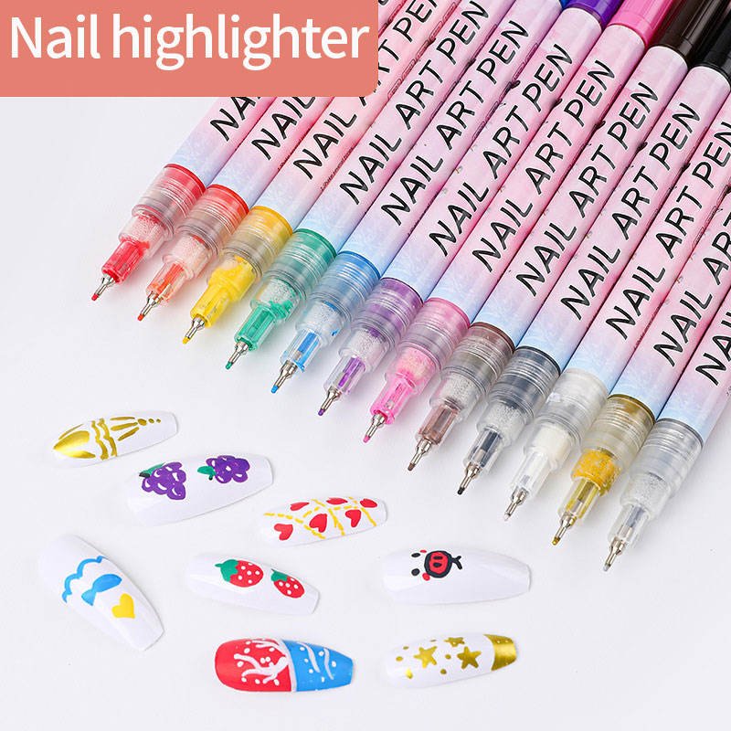 💧 Waterproof Nail Art Pen 💅🎨 - Trendart