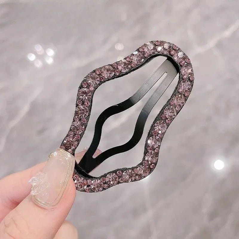 Women Hairpin Full Diamond Cloud Shaped - Trendart